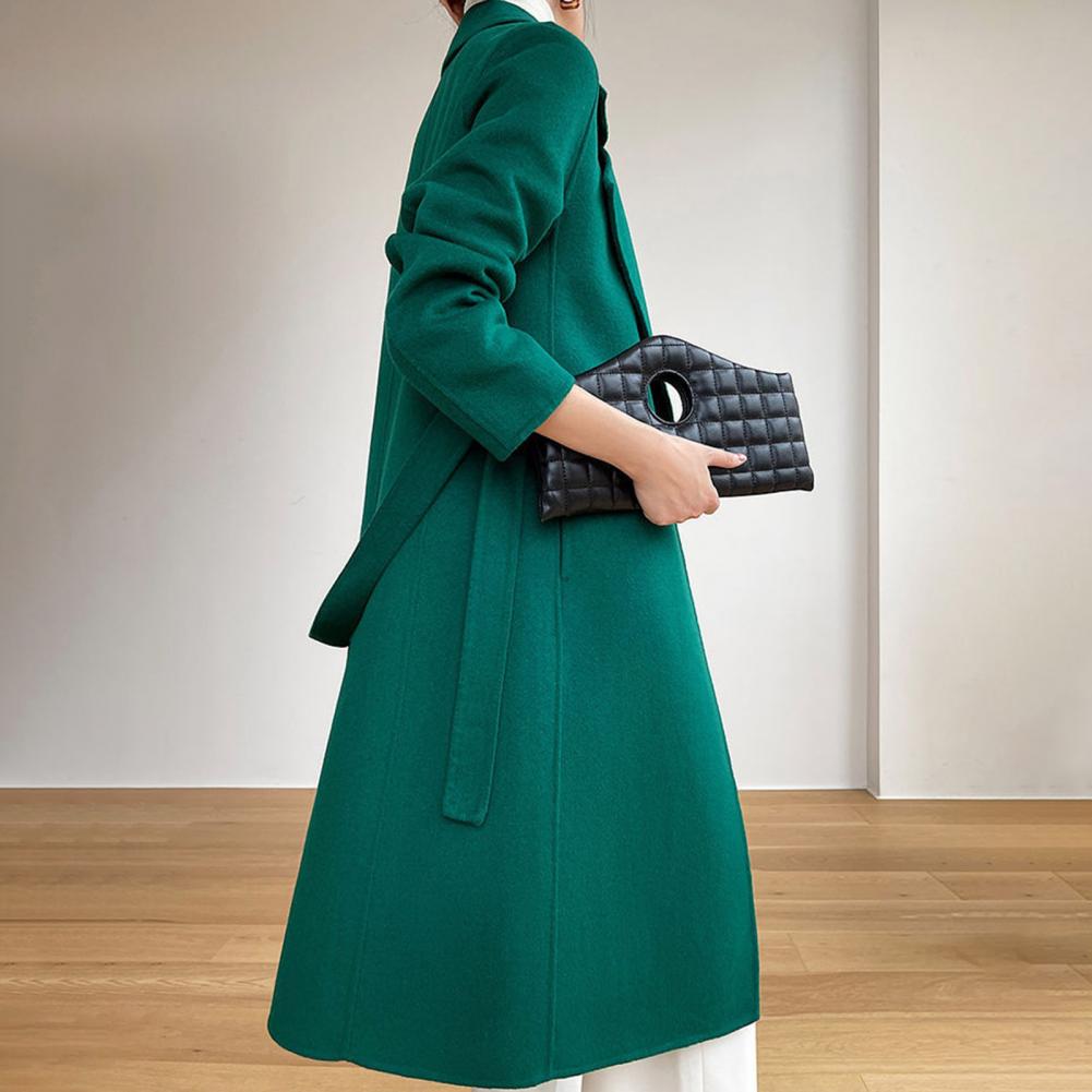 Wool Coat Peacoat - Warm Winter Jacket Long Wool Peacoat