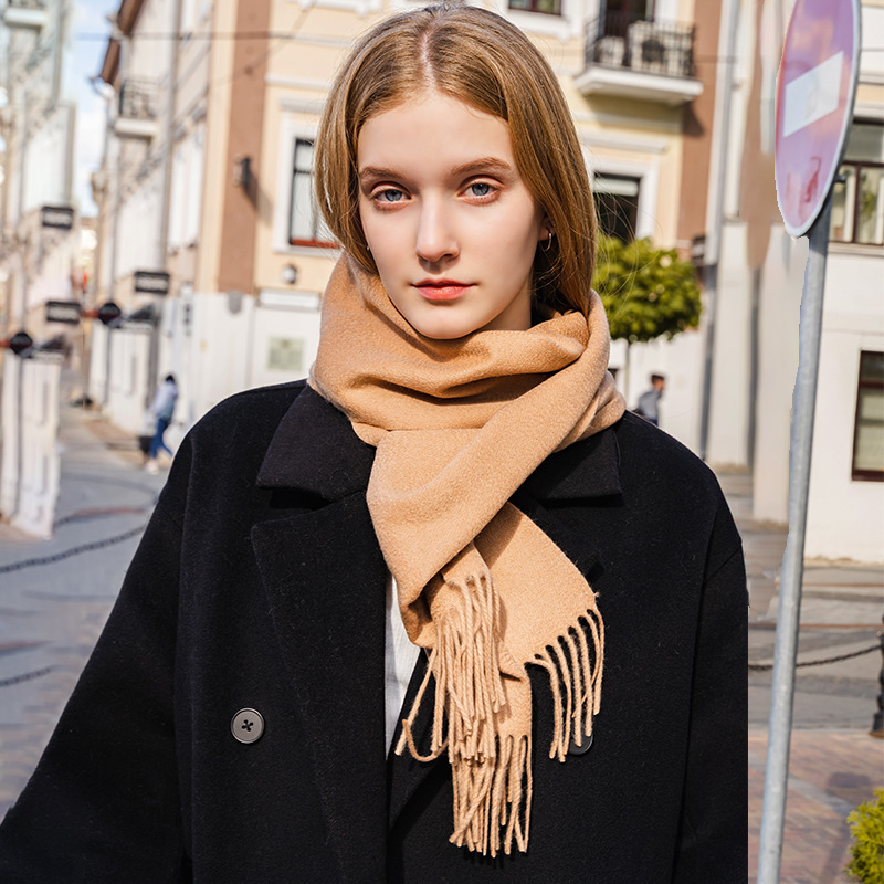 Cashmere Pashmina Wrap - DANA XU 100% Cashmere Scarf Women