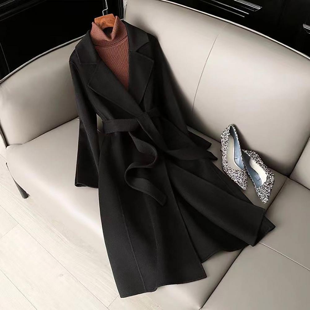 Warm Winter Jacket Long Wool P - огляд і ціна Wool Coat Peacoat