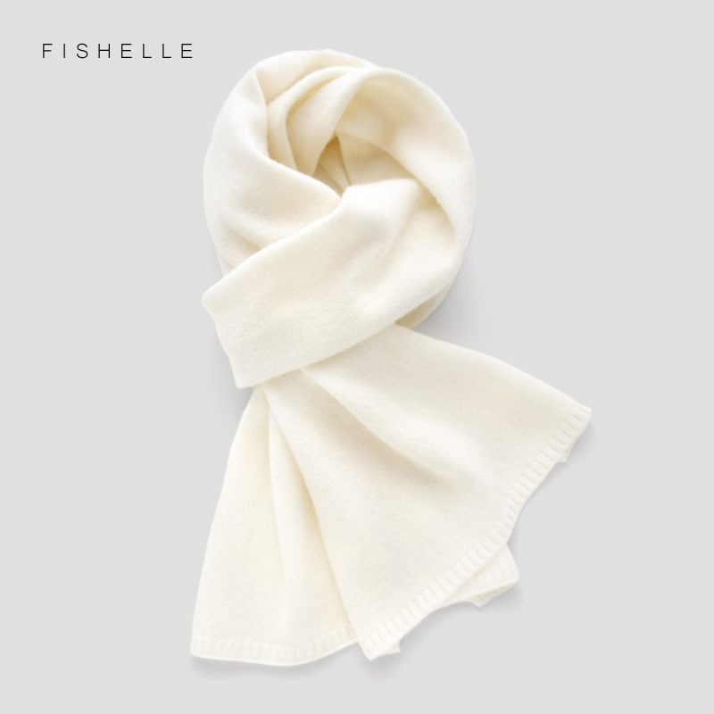 White Wool Scarves Women Winte - огляд і ціна Wool Scarf Men
