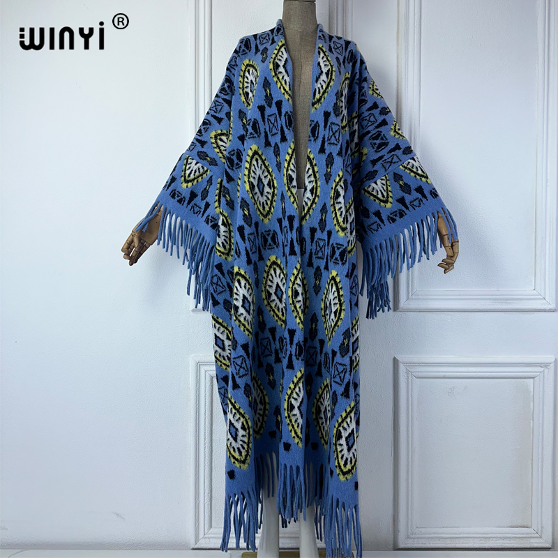WINYI Winter Women Fringed car - огляд і ціна Wool Coat Peacoat