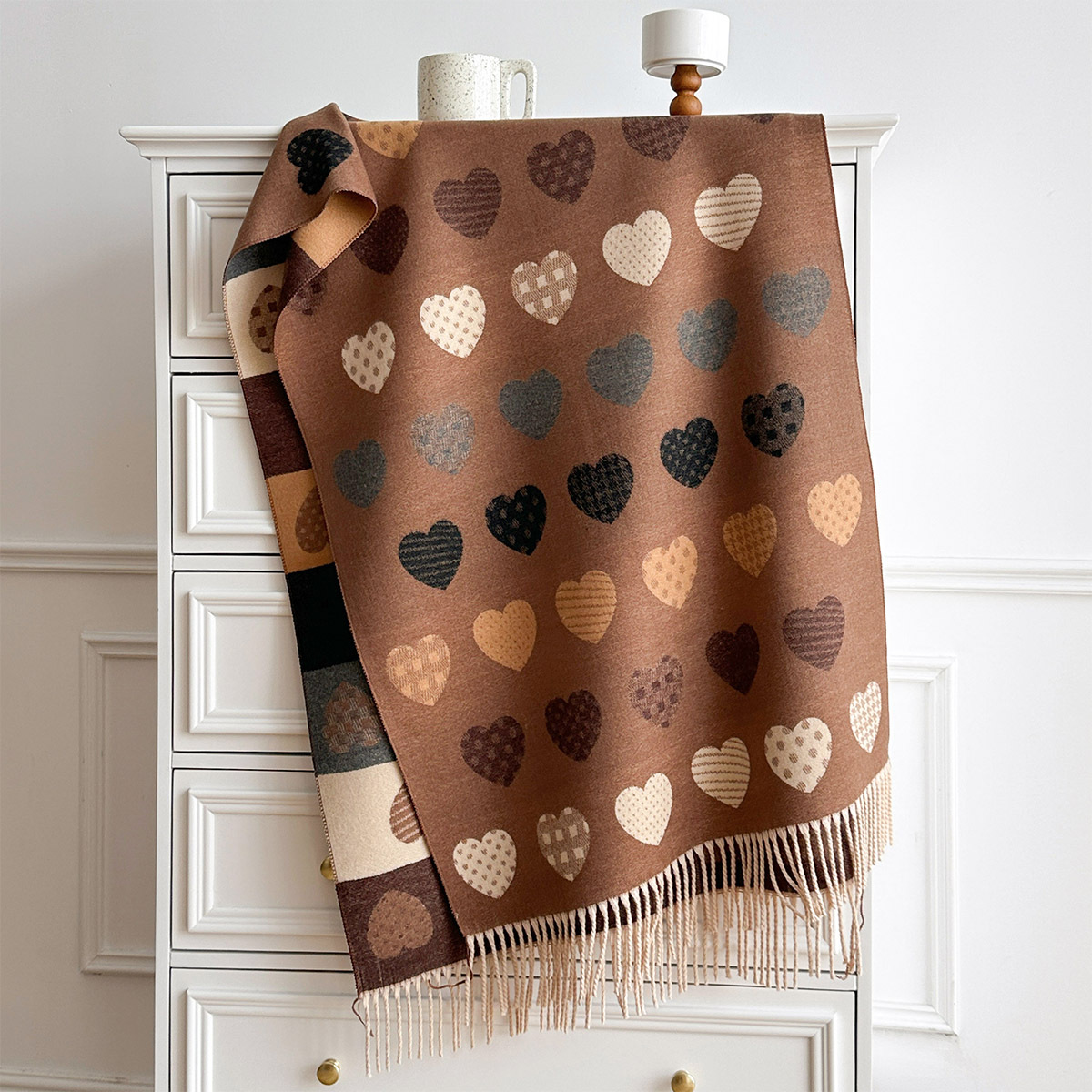 Women Imitation Cashmere Scarf - огляд і ціна Cashmere Pashmina Wrap