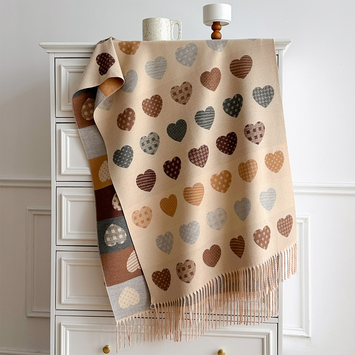 Women Imitation Cashmere Scarf - огляд і ціна Cashmere Pashmina Wrap