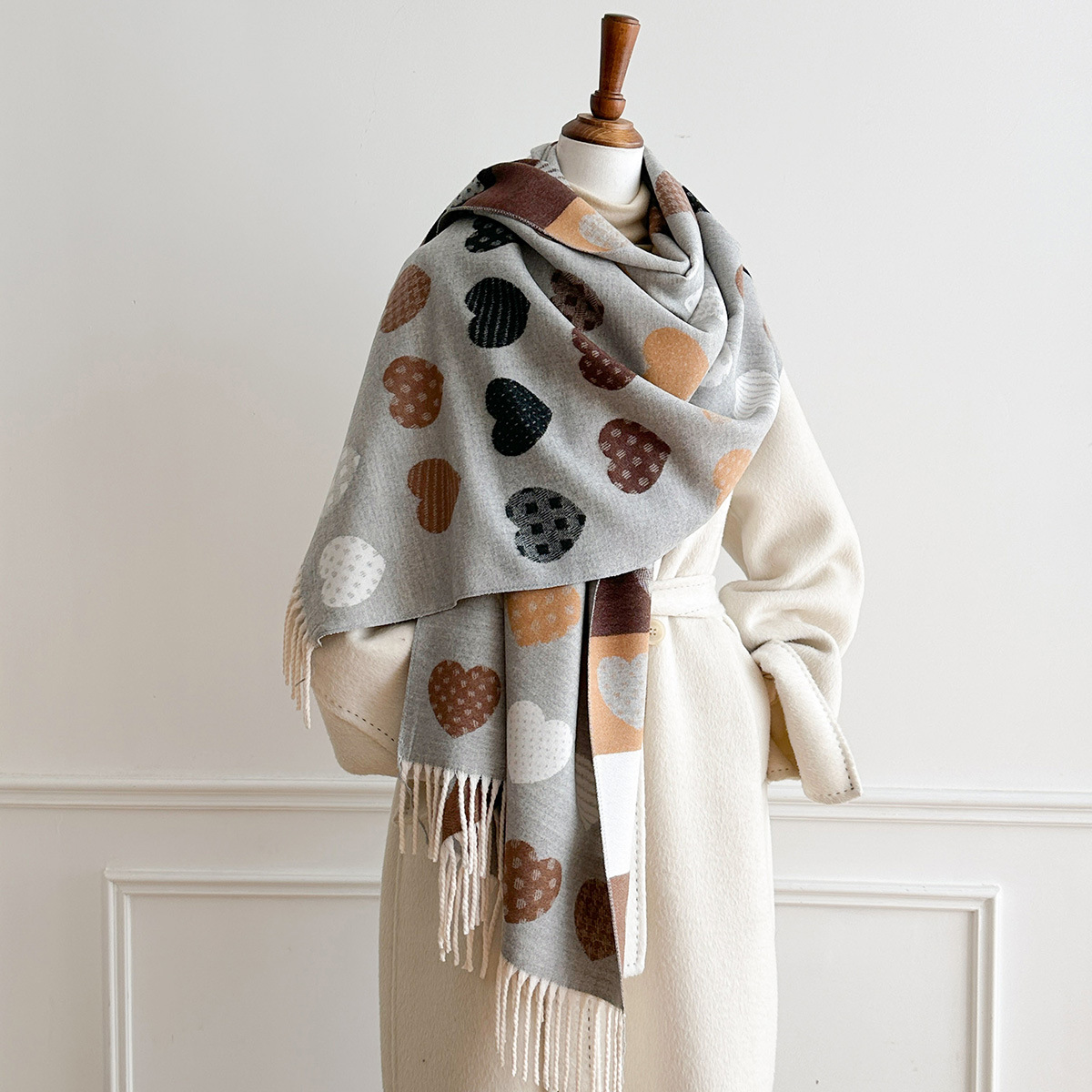 Women Imitation Cashmere Scarf - огляд і ціна Cashmere Pashmina Wrap