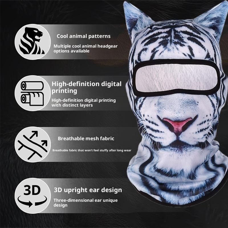1Pcs Animal Balaclava Motocros - огляд і ціна Balaclava Ski Mask