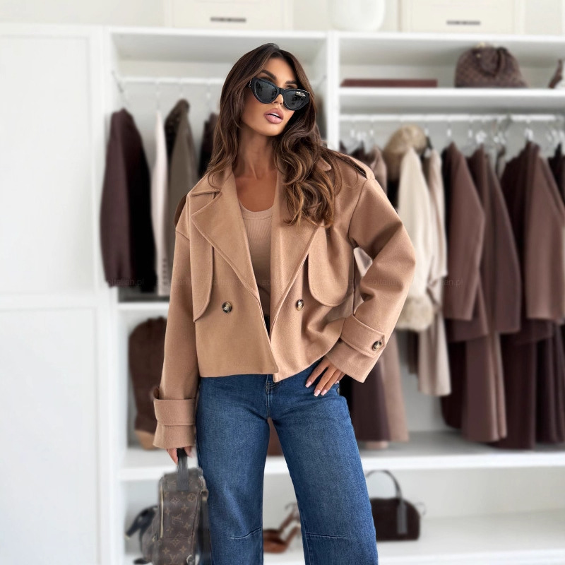 Work Coat Women Autumn Winter  - огляд і ціна Wool Coat Peacoat