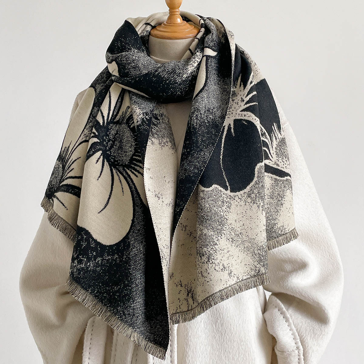 Women Imitation Cashmere Scarf - огляд і ціна Cashmere Pashmina Wrap