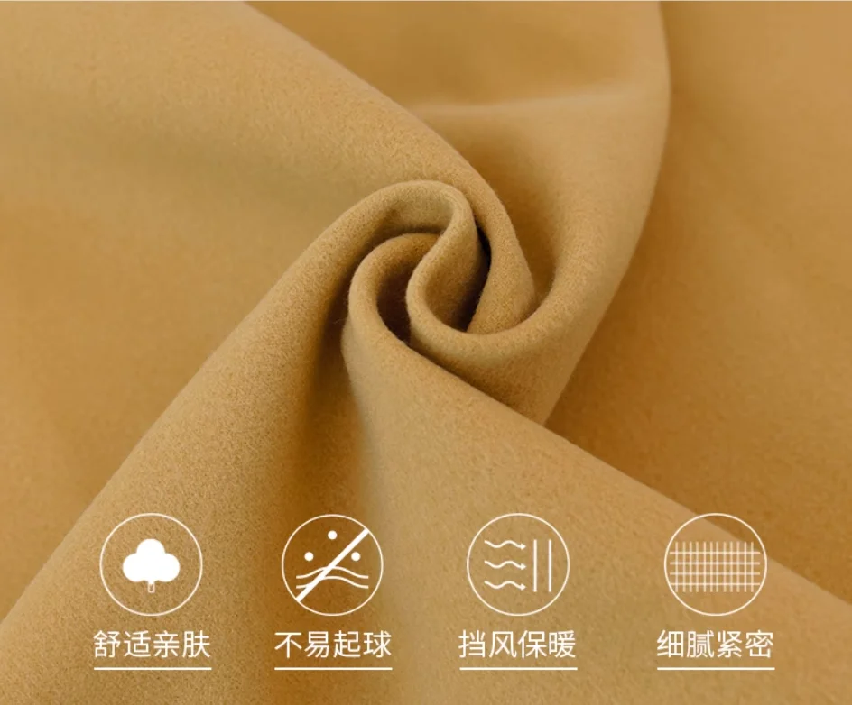 Autumn and Winter Double-sided - огляд і ціна Wool Coat Peacoat
