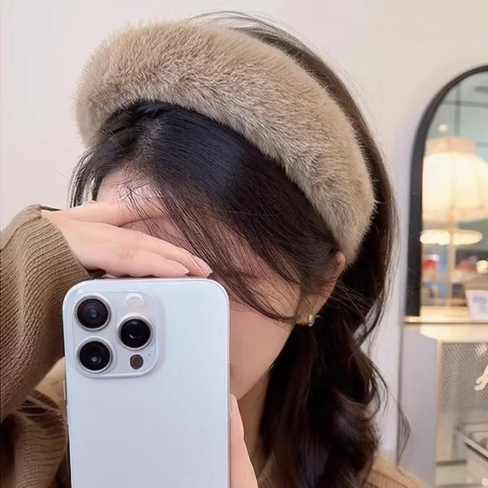 2025 Autumn Winter Mink Fur So - огляд і ціна Winter Headband Fleece