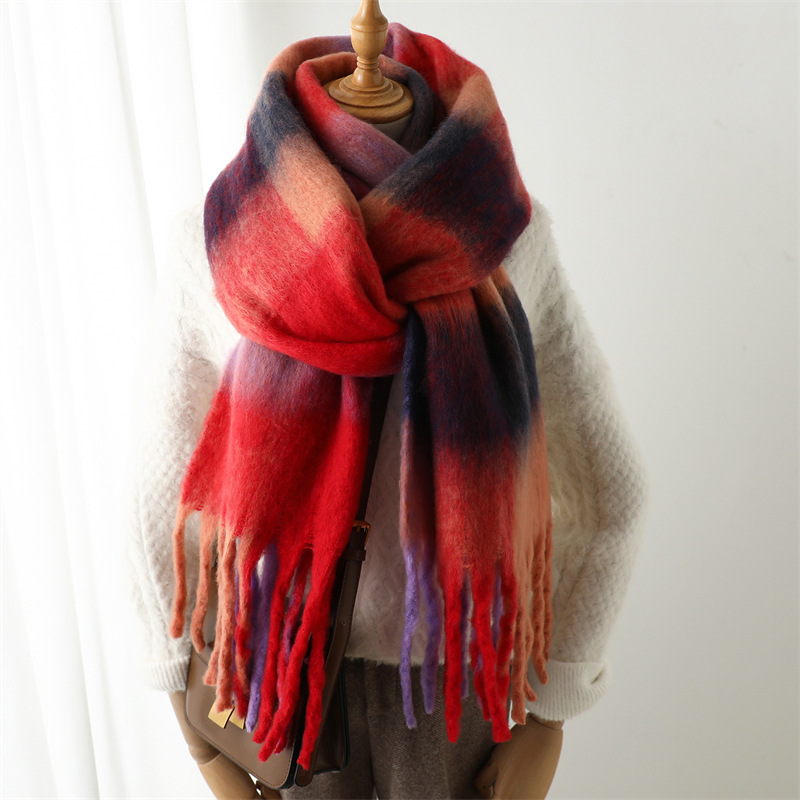 New Autumn Winter Grid Scarf W - огляд і ціна Cashmere Pashmina Wrap