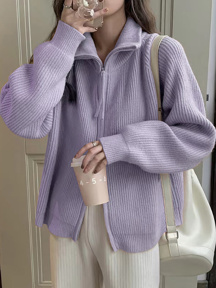 Autumn Winter Woman Fashion Kn - огляд і ціна Wool Coat Peacoat